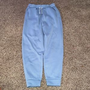 Light blue sweatpants